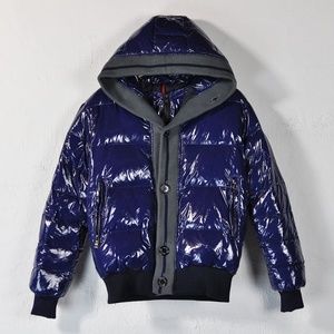 Vintage MONCLER Shiny Down Puffer Coat - Medium